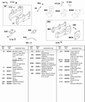 Intake Manifold Exhaust Manifold AC Adapters Diagram and Parts List for 433447-0215-E2  Briggs and Stratton Engine